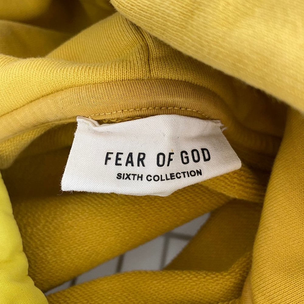 FEAR OF GOD EVERYDAY HENLEY HOODIE SWEATSHIRT - Picture 4 of 6